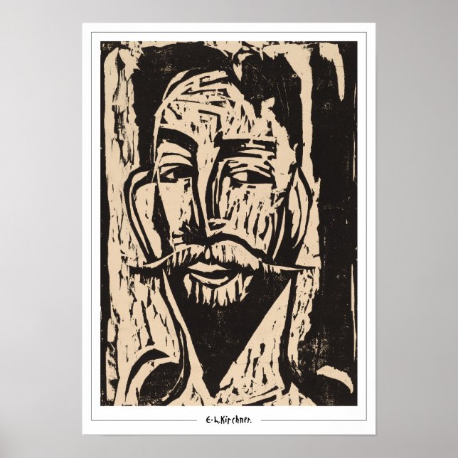 Ernst Ludwig Kirchner Zedign Art Poster #327 (Front)