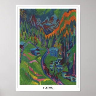 Ernst Ludwig Kirchner Zedign Art Poster #497