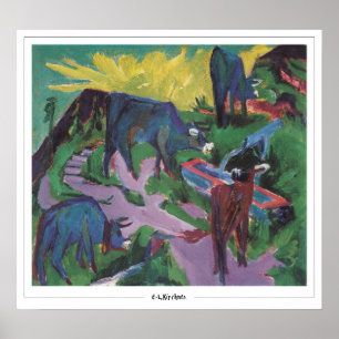 Ernst Ludwig Kirchner Zedign Art Poster #6