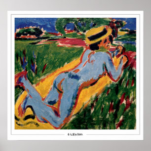 Ernst Ludwig Kirchner Zedign Art Poster #9