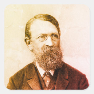 Ernst Mach Square Sticker