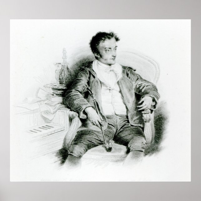 Ernst Theodor Amadeus Hoffmann Poster (Front)