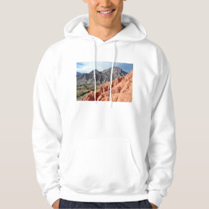 Eroded Mountain Range In Salta Province Hoodie