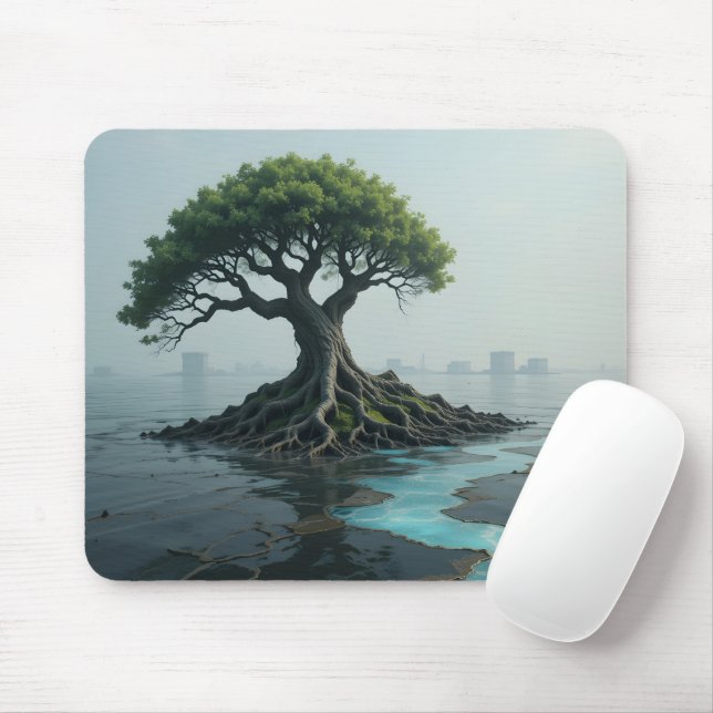 Eroding Community Roots Mouse Pad (With Mouse)