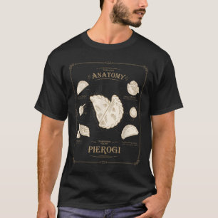 Erogi Dumpling Anatomy Unique Lish Recipe Tee, Per T-Shirt