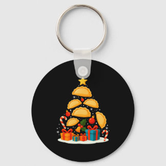 Erogi Lish Food Land Christmas Tree Xmas Long Slee Key Ring