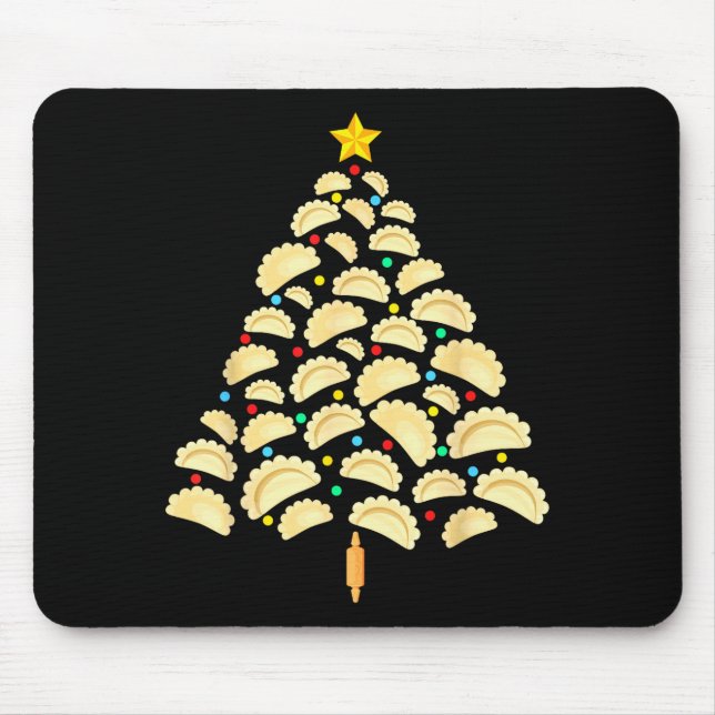 Erogi Tree Lish Christmas Food Funny Tee Men Women Mouse Pad (Front)
