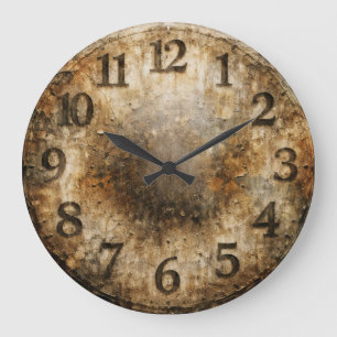 Erosion of Time Large Clock