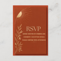 erracotta Boho Sun Wedding