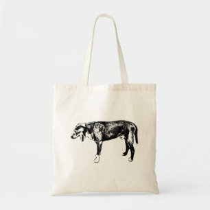 Errand Yawn—Chill Pitbull Mix Tote Bag