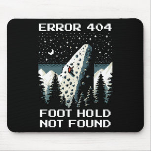 Error 404 – Missing Foothold Climbing Pixel Design Mouse Pad