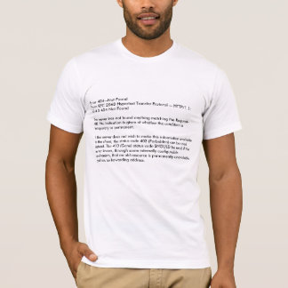 Error 404--Not FoundFrom RFC 2068 Hypertext Tra... T-Shirt