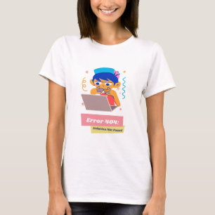 Error 404: Solution Not Found Stem Game T-Shirt