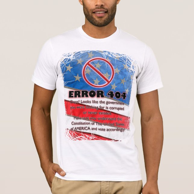 ERROR 404 T-Shirt (Front)
