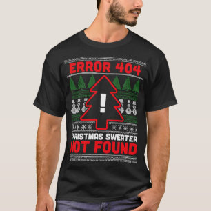 Error 404 Ugly Christmas Sweater Not Found Compute