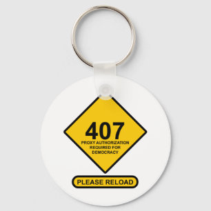 Error 407: Democracy Proxy Authentication Required Key Ring