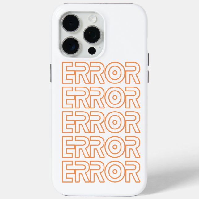 error Case-Mate iPhone case (Back)