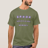 error insufficient memory