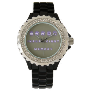 error insufficient memory watch