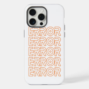 error iPhone 15 pro max case