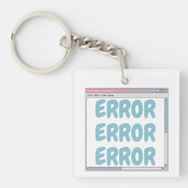 error key ring (Front)