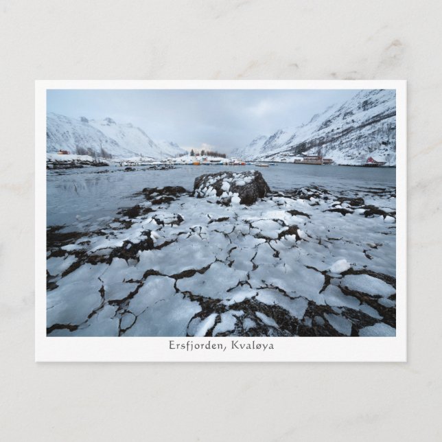 Ersfjorden Norway Postcard (Front)