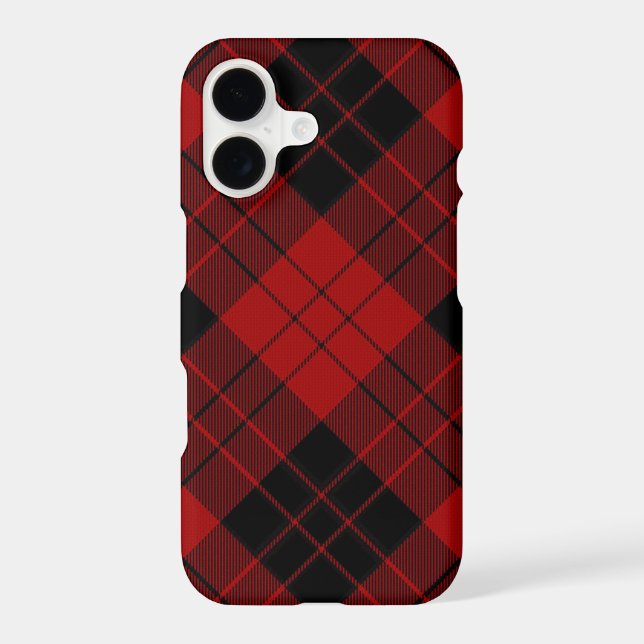 Erskine (Paton) Tartan Scottish Plaid Pattern (Back)