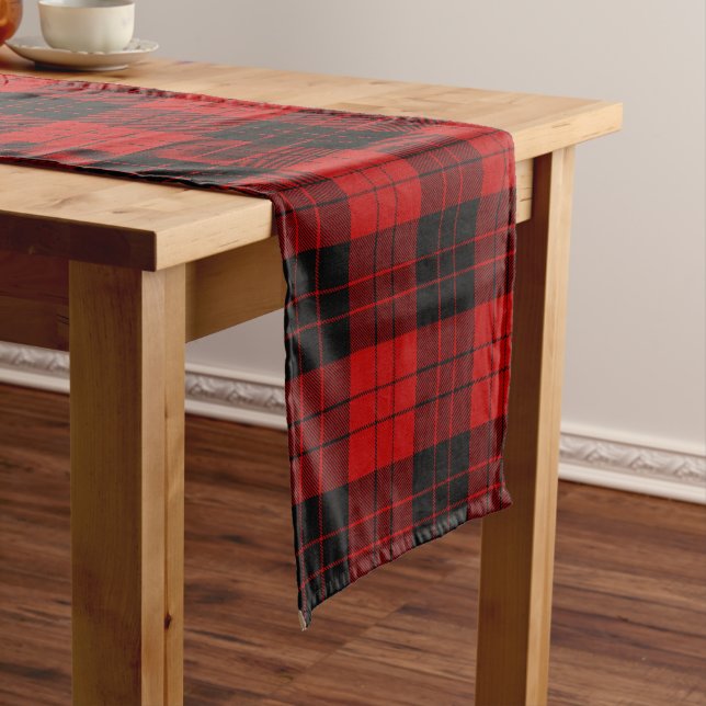 Erskine Paton Tartan Short Table Runner (In Situ)