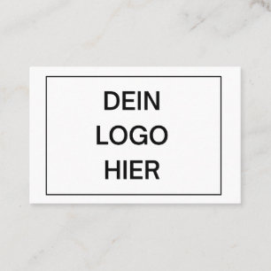 Erstelle deine eigene Visitenkarte Online Business Card