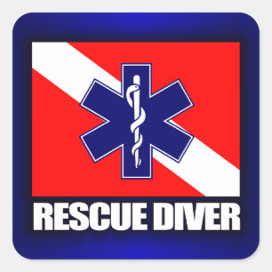 ERT Diver 2 Square Sticker