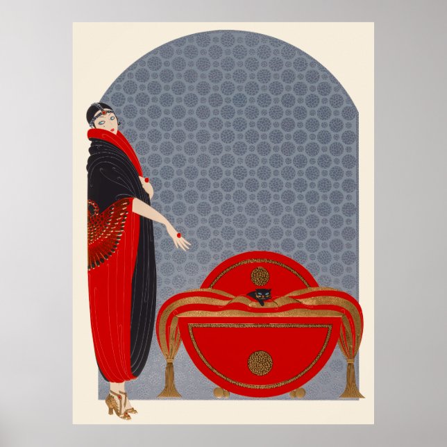 Erté - Emerald Eyes Poster (Front)