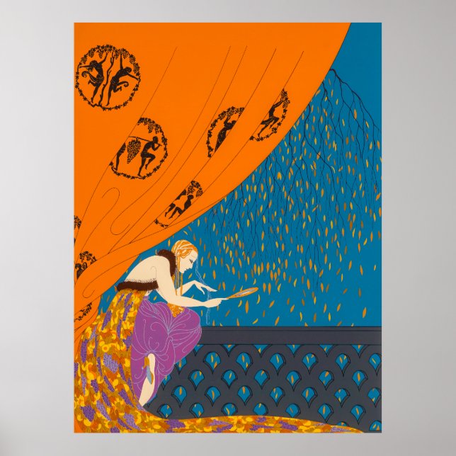 Erté - Fall Poster (Front)