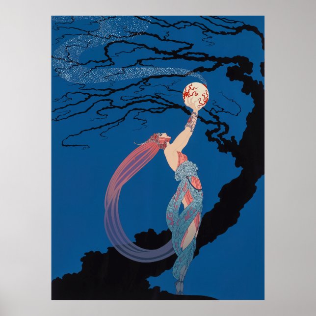 Erté - Fireflies Poster (Front)