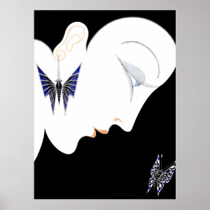 Erté - Harper's Bazaar, May 1928 [Night] Poster