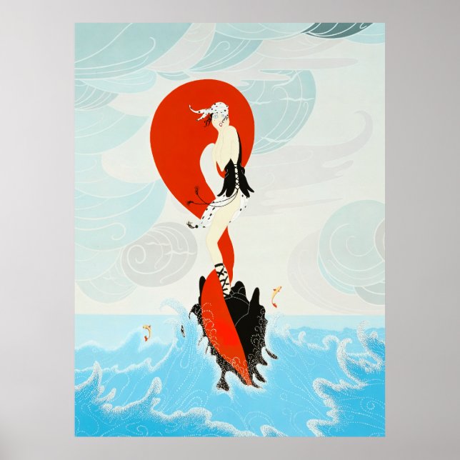 Erté - Stranded Poster (Front)