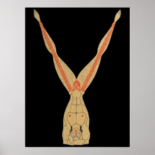 Erté - The Letter Y from the Alphabet Suite, 1976 Poster