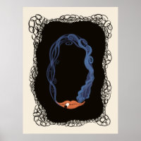 Erté - The Numerals Suite, The Number 0