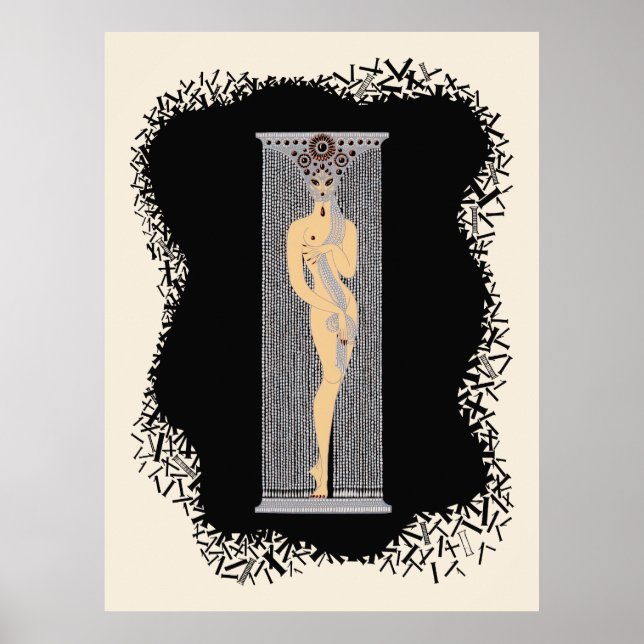 Erté - The Numerals Suite, The Number 1 Poster (Front)