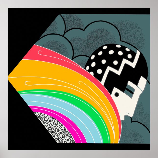 Erté - The Twenties Remembered Again Suite, Tempes Poster (Front)