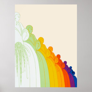 Erté - The Twenties Remembered Suite, Pretty Ladie Poster