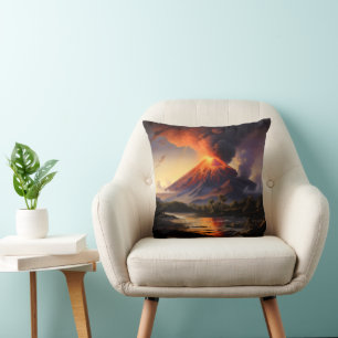 Erupting Volcano Cushion