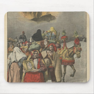 Eruption of Mount Etna Mouse Pad