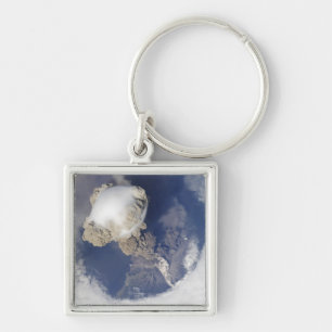 Eruption of Sarychev volcano Key Ring