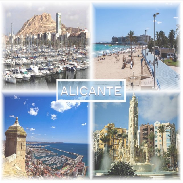 ES Alicante - Skyline - Postiguet beach - Explanad (Front)
