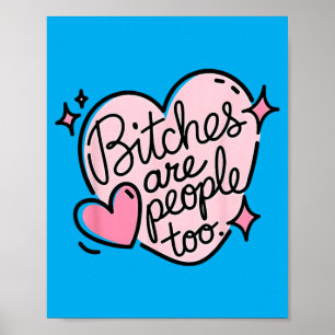 Es Are People Too Funny Humour Quote Poster