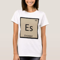 Es - Escargot Chemistry Periodic Table Symbol