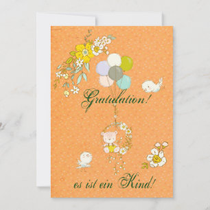 Es ist ein Kind! Card