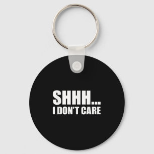 Es Ist Mir Egal. I Don't Care Funny Sarcastic Gift Key Ring