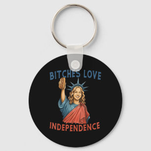 Es Love Independence Funny 4th Of July Patriotic Key Ring
