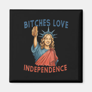 Es Love Independence Funny 4th Of July Patriotic  Magnet